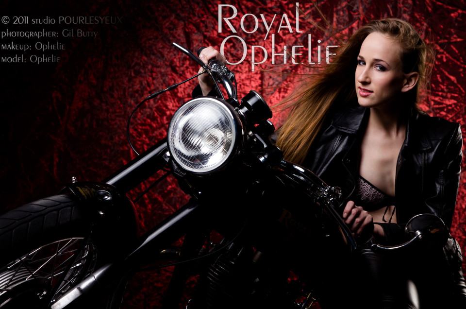 royal enfield photographe geneve moto femme