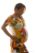 Portrait de grossesse - Future maman en robe colorée