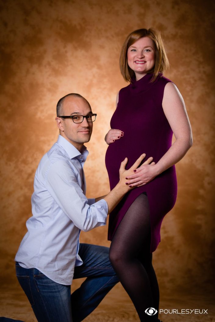 Photographe de grossesse à Genève - Futurs parents