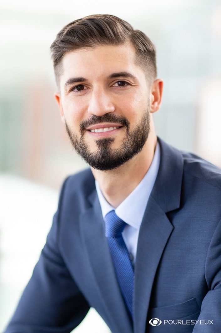 Portait pour CV